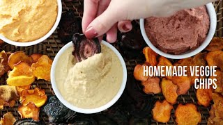 EASY To Make Healthy Vegan/Vegetarian Homemade Chips