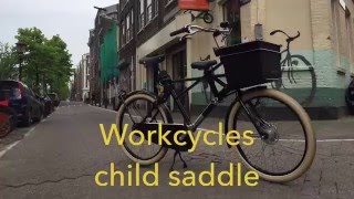 WorkCycles FR8 child seat - 1st test ride