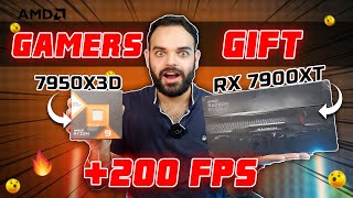 *BEAST* Getting 200+ FPS in All Major Games With This Setup! Ryzen 9 7950X3D & AMD RX 7900XT