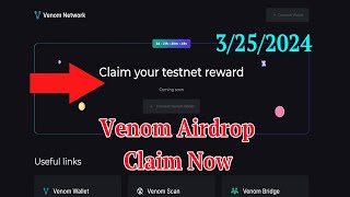 Venom Airdrop | How to Claim Venom Airdrop #venom #VenomAirdrop #Airdrops