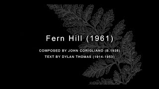 Cleveland Chamber Choir: “Fern Hill” by John Corigliano