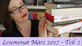 Lesemonat März 2017 Teil 2 / Kurzrezensionen