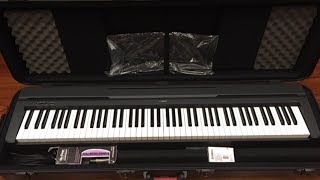 Yamaha P71 88-Key Weighted Action Unboxing & Test