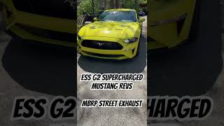 ESS G2 Supercharged Mustang Revs! #boost #musclecar #mustang #supercharged #mustanggt #fordmustang