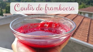 Coulis de framboesa