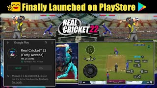 Real Cricket 22 Launched on PlayStore | How to Download Real Cricket 22 Beta Version