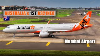 Delivery Flight: AUSTRALIA's 1st A321NEO | Jetstar A321-251NX departing from Mumbai Airport | VH-OFE