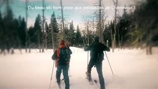 Ski-raquette aux Palissades de Charlevoix !