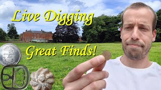 This Is Why I DON'T Do Live Digs!! Metal Detecting England 2022