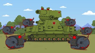 Монстры Шаротанки vs КВ-44 - Мультики про танки