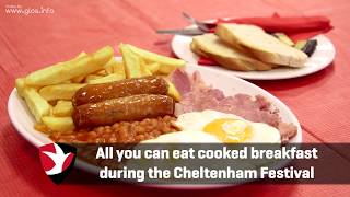 Cheltenham Races Breakfast & Parking at Cheltenham Town FC