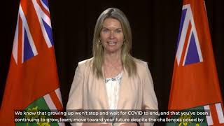 Minister Dunlop's Message for Children and Youth In Care Day 2021