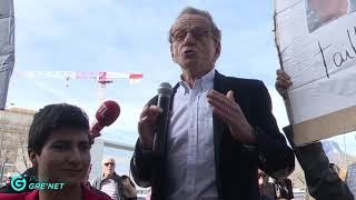 Rassemblement contre la hausse de la taxe foncière à Grenoble