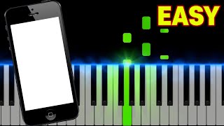 iPhone Ringtone - Illuminate | EASY Piano Tutorial