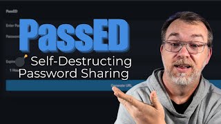 🤫 Share Password and Secrets Securely! Self-Destructing Messages with PassED (Docker)