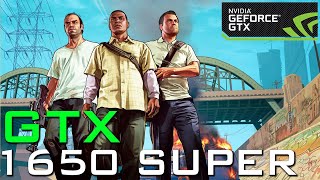 GTA 5 In 2021 - Colorful GTX 1650 Super 4gb + i5 10400f - FPS Test Benchmark 1080P All settings