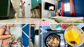 VLOG-FIZ UMA FAXINA🧹+JANTA DA NOITE😋  #explore #limpeza