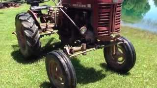 International Farmall Model 100 Tractor Startup & Walk Around