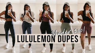 LULULEMON DUPES UNDER $30! | CRZ Yoga Activewear Try-on Haul! - Davina Donkor