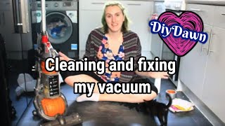 Cleaning and fixing my vacuum cleaner | DiyDawn