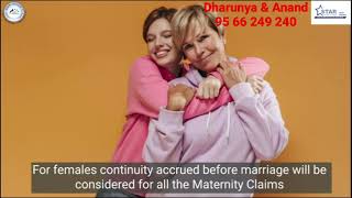 Star Women's Care Policy | Women Care | Dharunya Anand | 9566249240