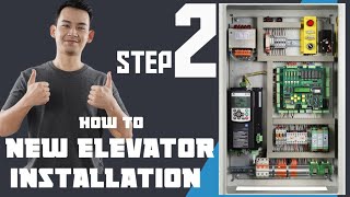 How to install a full automated lift with battery backup watch full video step 2