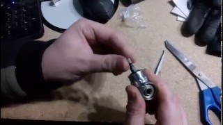 105 degrees 1/4" Adjustable Hex bit Angle Driver угловой держатель бит