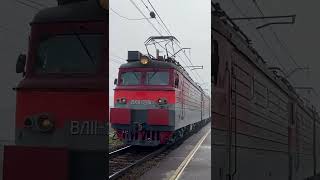 «Вышел ежик из тумана..»#1. ВЛ11-211, ст.Рыбное, 30.10.24. #train #рек #ржд #вл11 #туман