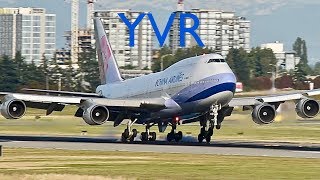 Stunning Golden Hour Landings at Vancouver YVR Airport