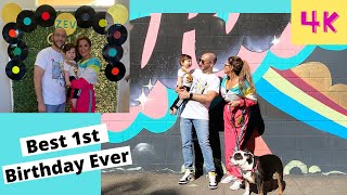 Zev's First Birthday | Hip-Hop Themed Birthday Party | Including Music Video