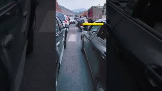 EFFECT OF TRAFFIC ON MOUNTAIN 🌄#shorts #shortvideo #viral #crazy #trending #car #trend #viralvideo