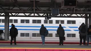 Long Island Rail Road train at Jamaica