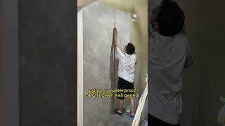 Low-cost bathroom renovation solution, bathroom SPC wall panels