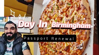 A Day in Birmingham | Passport renewal