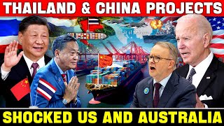 SHOCKING! Thailand & China $34 Billion New Strategic Corridor Project | US and Australia Are Worried