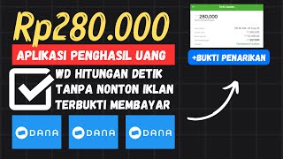 Belum Viral💸 Aplikasi Penghasil Uang Saldo Dana Tercepat 2024 Terbukti Membayar | Apk Penghasil Dana