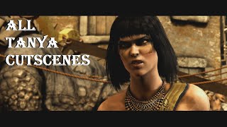 Mortal Kombat X ALL TANYA Character Cutscenes Story Mode (Jennifer Hale) MKX