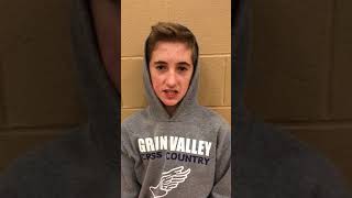 3rd year wrestler, Brock Smith, Grain Valley Middle School