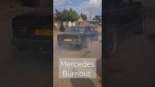 Zimbabwean tuned mercedes burnout Kong kustoms