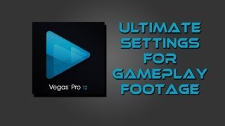 Sony Vegas Settings For Gamers 1080p Rendering