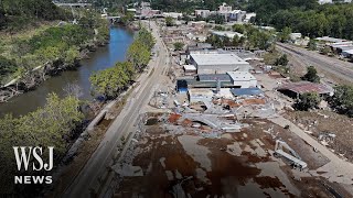 Biden and Harris Survey Hurricane Helene Damage in Carolinas and Georgia | WSJ News