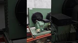 Cold Store Semi hermetic compressor#coldstorage #youtubeshorts #airconditioner