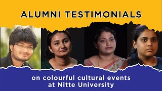 Festive Fun: The Colourful Cultural Events at Nitte University - Alumni Testimonials