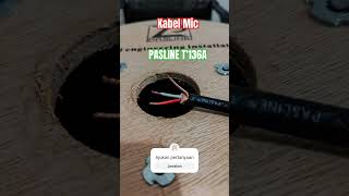 Kabel Mic Pasline....Kabel terbaik..anti Noise dan Full tembaga