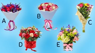 What kind of lover are you? The bouquet you choose will tell us!