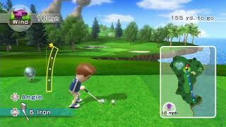 Wii Sports Resort 18 Hole Golf Playthrough