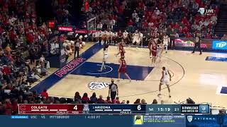 Basket teams NCAA 2023 24 Arizona Wildcats Double drag PnR 01