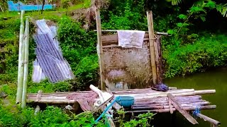 Begini Suasana Pagi di Perkampungan, Edisi Tampian (Toilet Tradisional Sunda)