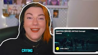 *I CRIED* Enhypen (엔하이픈) UNTOLD Concept Cinema REACTION