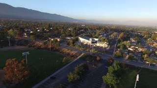 Flight of the drone - DJI Phantom 3 - 1st day test